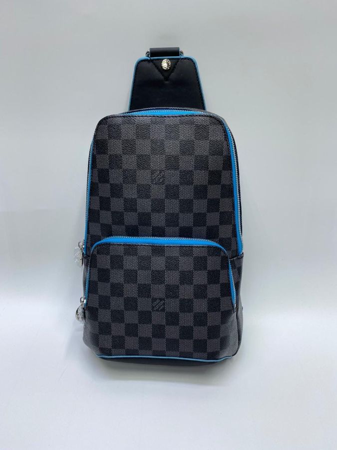 NEUF SACOCHE LOUIS VUITTON AVENUE SLING TOILE DAMIER GRAPHITE HAND