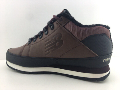 New Balance 754 (коричневые с мехом) Зимние ботинки