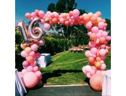 арка органик с цифрами