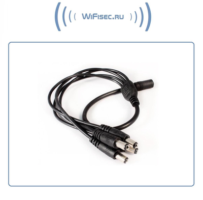ZIP_CAB_DC_Splitter-DC-4P Разветвитель питания 12В 1 на 4 для устройств ...