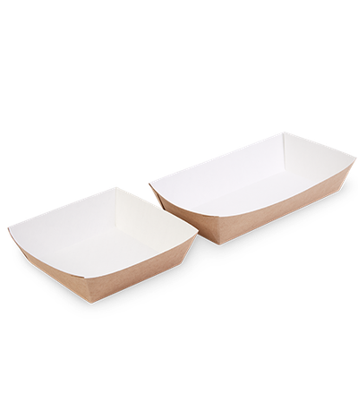 Упаковка для бургера, картофеля фри, чиабатты (TRAY) 550 мл