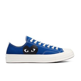 КЕДЫ CONVERSE PLAY COMME DES GARCONS синие низкие