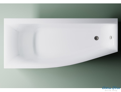 Astra-Form Ванна Скат левосторонняя 170/75 см белая