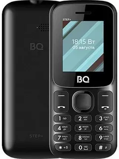 4630055241958 Мобильный телефон BQ BQM-1848 Step+ черный, 1,77&quot; (160х128), 2 sim, 600 mAh