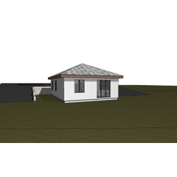 Одноэтажный дом с тремя спальнями 78м² (S14)