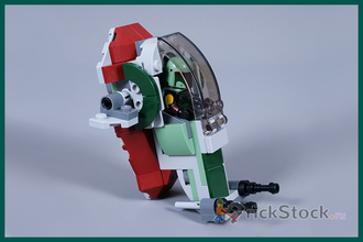 # 75344 Мини–«Звездолёт Бобы Фетта» с Фигуркой / Boba Fett’s Starship (Microfighter)