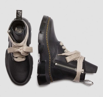 Rick Owens×Dr.Martens 1460DMXL 31752001 Rick Owens Dr. Martens 1460 DMXL Mega Lace Boot Black