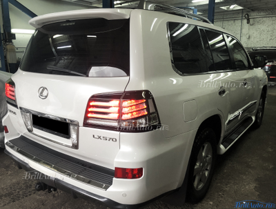 Рестайлинг Lexus LX570/LX450D из 2007-2011 в 2012-2015 25th Anniversary