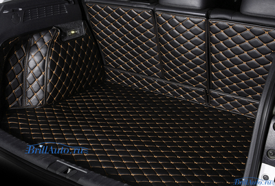 3D коврики в салон Jeep Grand Cherokee из экокожи