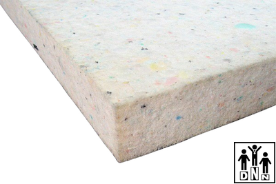 Мат ПВВ 160 кг/м3, 200х100х5 см, без покрытия DNN
