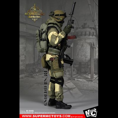 Спецназ &quot;Альфа&quot; - КОЛЛЕКЦИОННАЯ ФИГУРКА 1/6 Russian Spetsnaz - FSB Alfa Group 3.0 Gorka Ver. (M-069 B) - SUPER MC TOYS