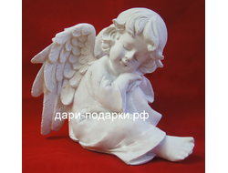 Ангел, спящий на коленке  24*20см   0,8 кг   полистоун Россия 1178//085011