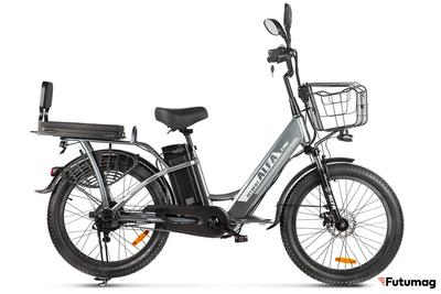 Электровелосипед Gelbert ALFA 3 PRO серый