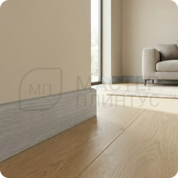Плинтус МДФ TeckWood 80х10х2150 мм. Дуб айс