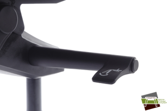 Кресло Aura FK005-A Чёрный (А8) натуральная кожа 68*68*122-128