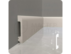 Плинтус напольный из дюрополимера солид UHD 05/80 песочный