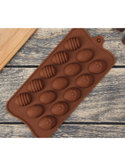 Силиконовая форма для муссовых десертов 17,5*16,5см, 4 ячейки купить в Калининграде