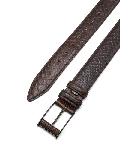 Ремень мужской 38 мм PY-kk-0005 из змеиной кожи