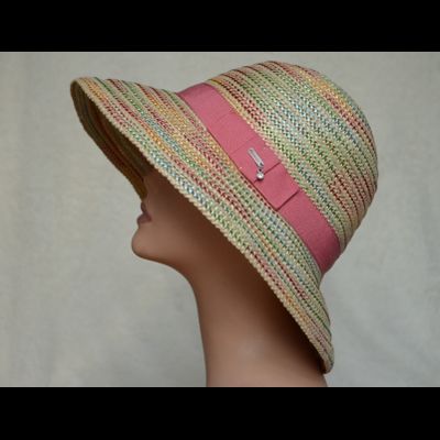 разноцветная летняя итальянская шляпа vizio фото