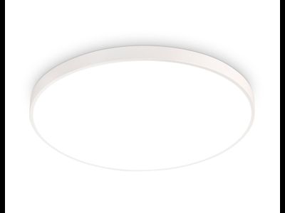 Ambrella светильник светодиодный декоративный влагозащитный 40W(3038lm) 5000K 4K круг 450x60 бел IP54 ORBITAL FZ1203 WH