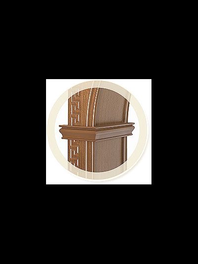 Арка Греция узкий наличник