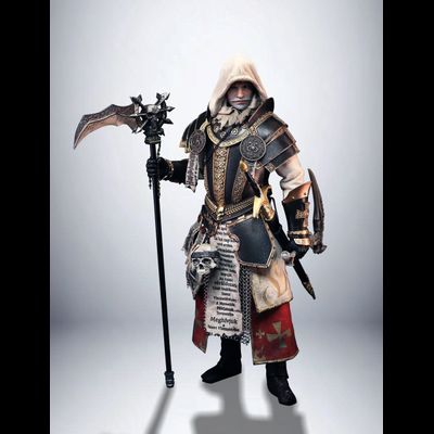 Епископ-скелет - Коллекционная ФИГУРКА 1/6 scale NIGHTMARE SERIES  STANDARD ALLOY VERSION ARCHBISHOP OF EMPIRE (NS017) - COOMODEL