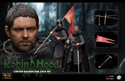 Робин Гуд (Рассел Кроу) - Коллекционная фигурка 1/6 Scale Chivalrous Robin Hood Version 2019WF (EX21) - POPTOYS
