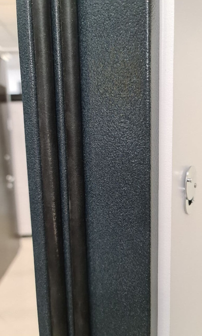 VENMAR (ВЕНМАР). СТАЛЬ 1,8 мм. МИЛАН. (ТРЕХКОНТУРНАЯ). БУКЛЕ СЕРО-СИНИЙ/ БЕЛЫЙ МАТОВЫЙ - ЗЕРКАЛО. ПОВЫШЕННАЯ ТЕПЛО- и ЗВУКОИЗОЛЯЦИЯ.