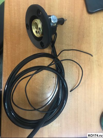 Евроразъем на корпус полуавтомата MIG 200G Aurora