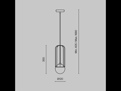 Подвесной светильник Telford, P361PL-01G
