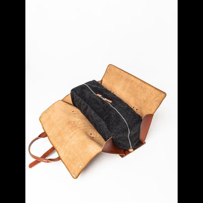 Кожаная дорожная сумка Gavardo Premium red (арт. 
4043-53)