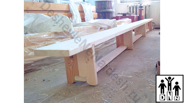 скамья гимнастическая деревянная