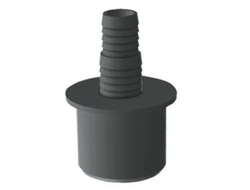 Заглушка со штуцером d50, d40 ПП