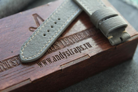 Пошив ремешка из кожи страуса