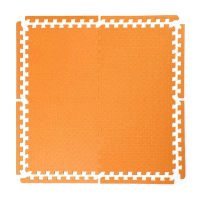 Будо-мат(мягкий пол спорт) 50х50 см. с креплением ласточкин хвост, с кромками, 1м2