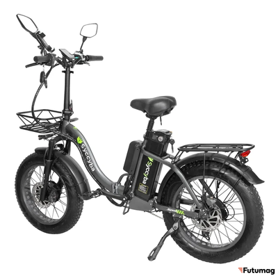 Электровелосипед Syccyba H2 DUAL серый