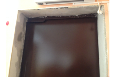 Замена дверей в Детском Санатории.