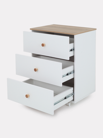 Комод пеленальный Rant Elsa 600/3 Cloud White