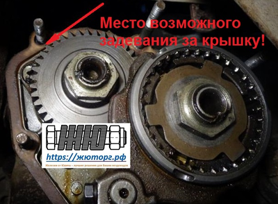 ЖЮ 101 КТ   Комплект шестерен повышающей 5-й передачи (0,69) в КПП ВАЗ