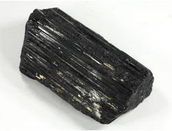 Турмалин чёрный (шерл), кристалл необработанный, Бразилия (67*37*26 мм, 138 г) №37619