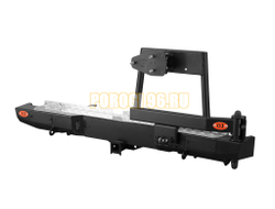 Задний силовой бампер серии Трофи на Nissan Navara III 2010-2015 (03.168.03)