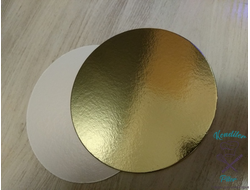 Подложка усиленная золото/жемчуг круг d=160 мм (1,5 мм)