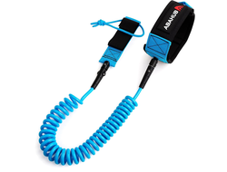 Продажа страховочных тросов (лишей) ‎Abahub Blue для сапбордов в Иркутске