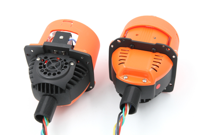 Билед модули M01 PRO, 2.5 дюйма, 12v, 5500К, с подсветкой красного цвета Devil Eyes (комплект, 2шт)