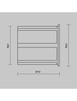Встраиваемый светильник Limo, O037-L3W3K, Maytoni