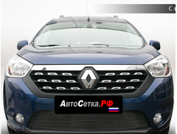 Premium защита радиатора для Renault Dokker (2017-2019)