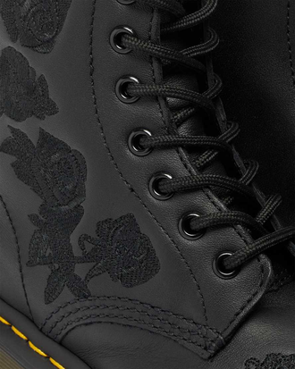 Ботинки Dr. Martens 1460 Vonda Mono Black Softy Floral