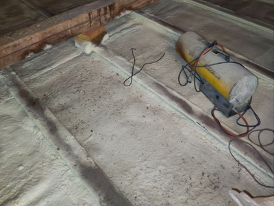 Утепление чердачного перекрытия пенополиуретаном