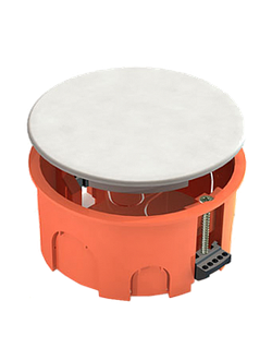 Коробка КМ41025 распаячная d80х40мм для полых стен