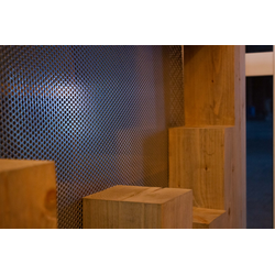 (РЕС-27) Стойка ресепшен из натурального дерева